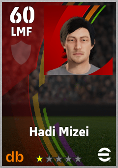 Hadi Mizei eFootball player card