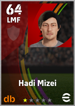 Hadi Mizei — LMF, OVR 64, MAX 64