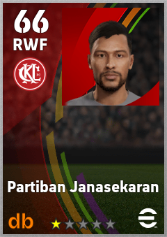 Partiban Janasekaran — RWF, OVR 66, MAX 66