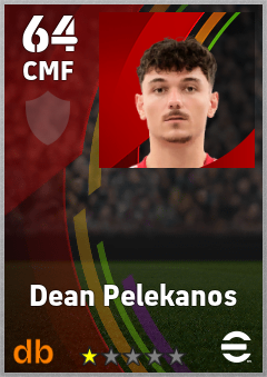Dean Pelekanos eFootball player card