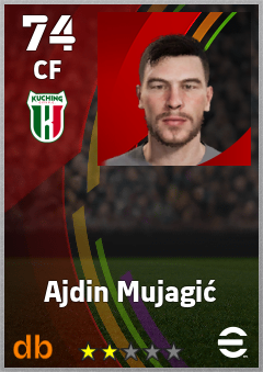Ajdin Mujagić — CF, OVR 74, MAX 74