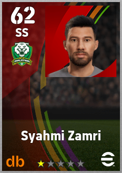 Syahmi Zamri — SS, OVR 62, MAX 62