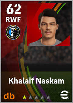Khalaif Naskam eFootball player card