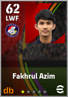 Fakhrul Azim eFootball player card