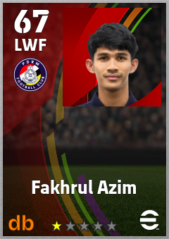 Fakhrul Azim eFootball player card