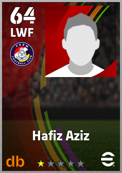 Hafiz Aziz eFootball player card
