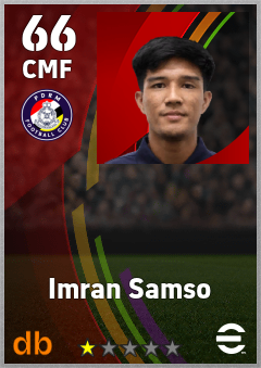 Imran Samso — CMF, OVR 66, MAX 66