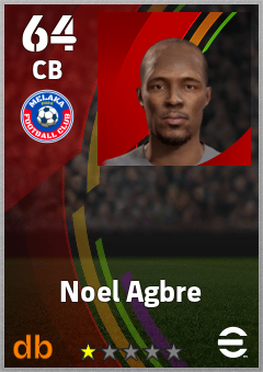 Noel Agbre eFootball player card