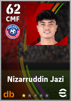 Nizarruddin Jazi eFootball player card