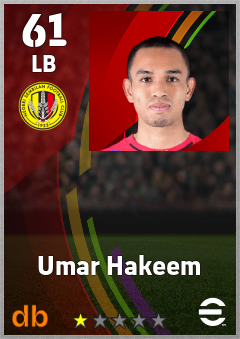 Umar Hakeem — LB, OVR 61, MAX 61