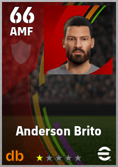 Anderson Brito — AMF, OVR 66, MAX 66