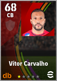 Vítor Carvalho — CB, OVR 68, MAX 68