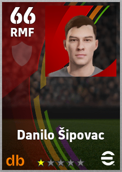 Danilo Šipovac eFootball player card
