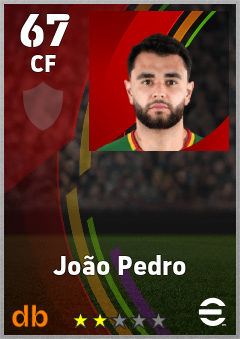 João Pedro eFootball player card