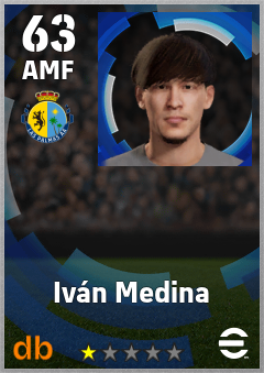 Iván Medina — AMF, OVR 63, MAX 63