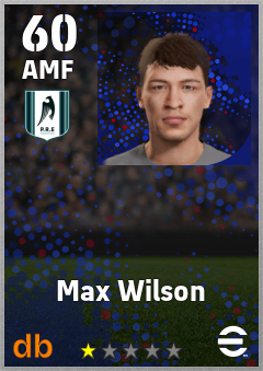 Max Wilson — AMF, OVR 60, MAX 60