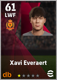 Xavi Everaert — LWF, OVR 61, MAX 61