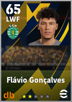 Flávio Gonçalves — LWF, OVR 65, MAX 65