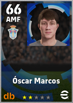 Óscar Marcos — AMF, OVR 66, MAX 66