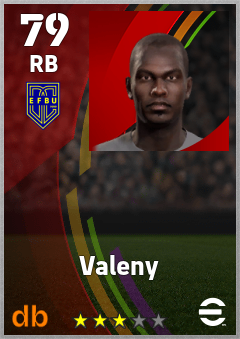 Valeny — RB, OVR 79, MAX 79