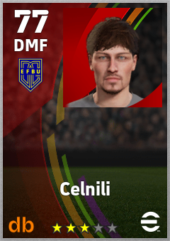 Celnili — DMF, OVR 77, MAX 77