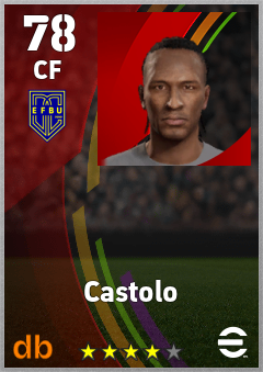 Castolo eFootball player card