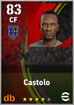 Castolo eFootball player card