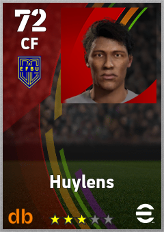Huylens — CF, OVR 72, MAX 72