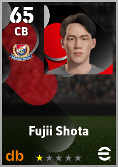 Fujii Shota — CB, OVR 65, MAX 65
