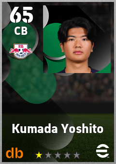 Kumada Yoshito — CB, OVR 65, MAX 65
