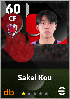 Sakai Kou — CF, OVR 60, MAX 60