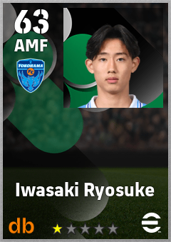 Iwasaki Ryosuke — AMF, OVR 63, MAX 63