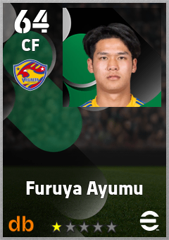 Furuya Ayumu — CF, OVR 64, MAX 64