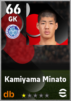 Kamiyama Minato eFootball player card