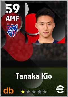 Tanaka Kio eFootball player card