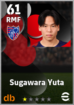 Sugawara Yuta — RMF, OVR 61, MAX 61