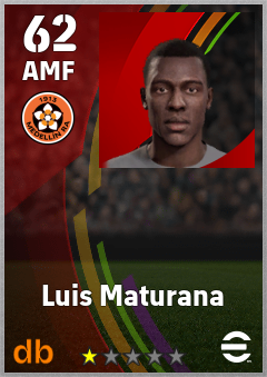 Luis Maturana — AMF, OVR 62, MAX 62