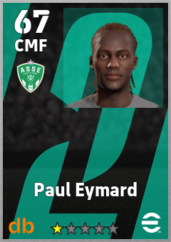 Paul Eymard — CMF, OVR 67, MAX 67