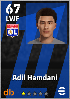 Adil Hamdani eFootball player card