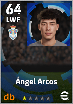 Ángel Arcos — LWF, OVR 64, MAX 64
