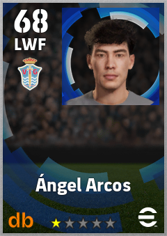 Ángel Arcos — LWF, OVR 68, MAX 68