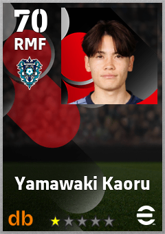 Yamawaki Kaoru — RMF, OVR 70, MAX 70