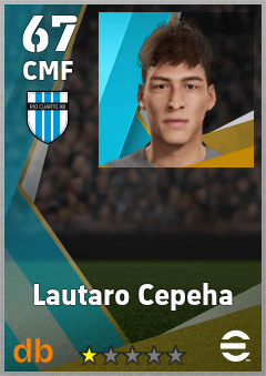 Lautaro Cepeha eFootball player card