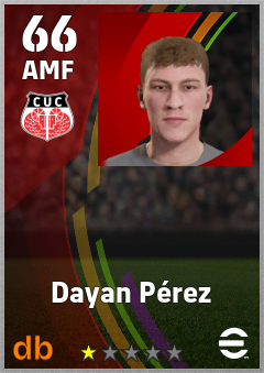 Dayan Pérez eFootball player card