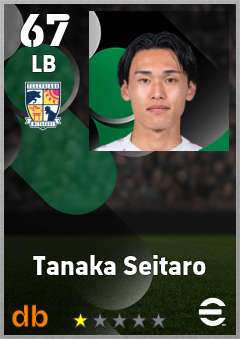 Tanaka Seitaro — LB, OVR 67, MAX 67