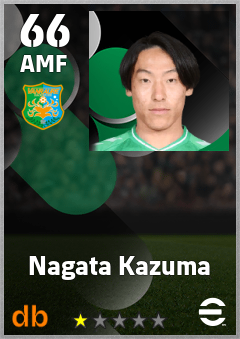 Nagata Kazuma — AMF, OVR 66, MAX 66
