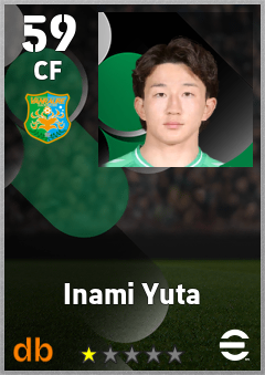 Inami Yuta eFootball player card