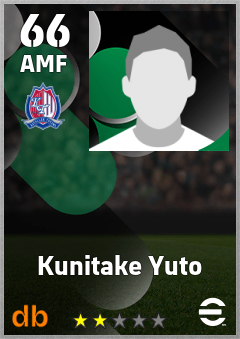 Kunitake Yuto — AMF, OVR 66, MAX 66