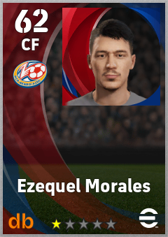 Ezequel Morales — CF, OVR 62, MAX 62