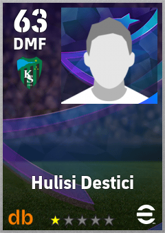 Hulisi Destici — DMF, OVR 63, MAX 63